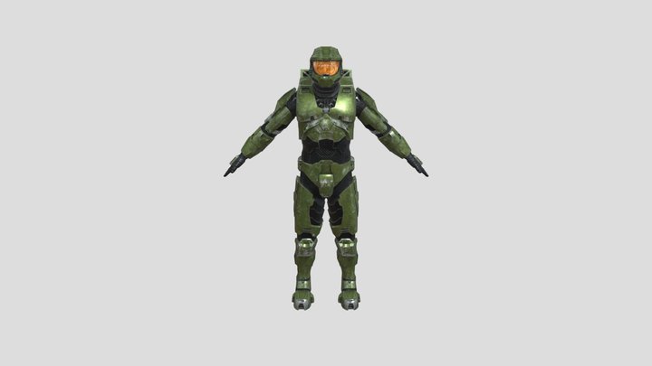 Master Chief MJOLNIR Mark VI 3D Model
