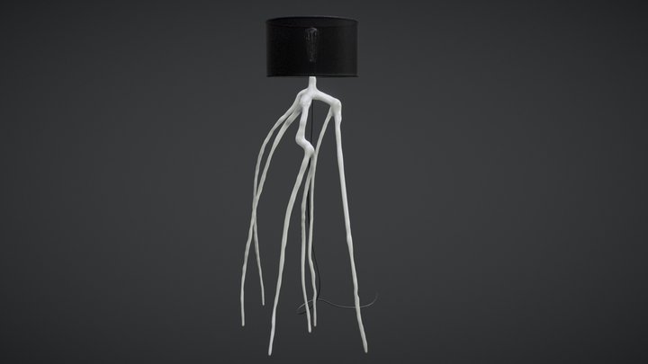 Root Lamp 3D Model