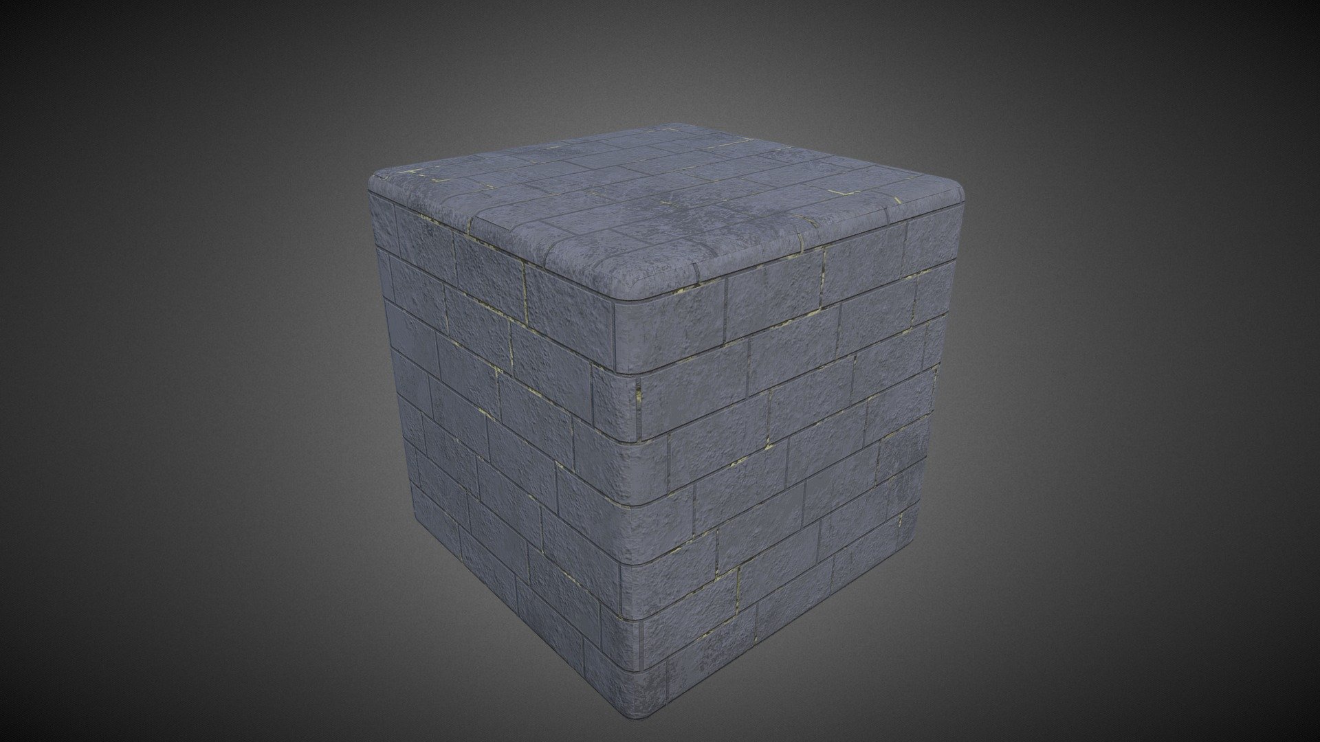 Mossy Stone Wall Texture