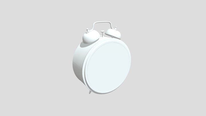 Alarm Clock__fbx 3D Model