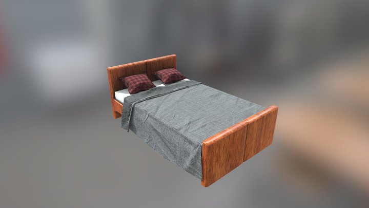 Bed 3D Model