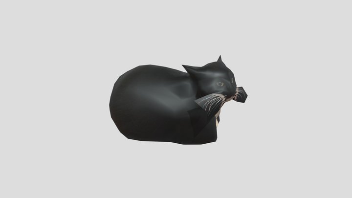 maxwell the cat dance v2 3D Model
