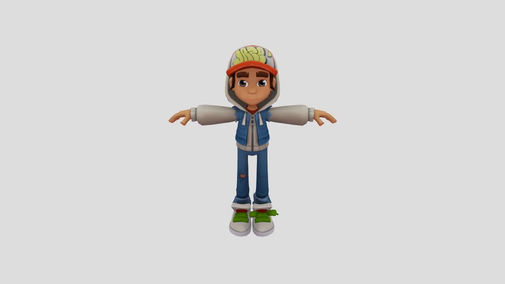 Jake Subway surfers city rigged