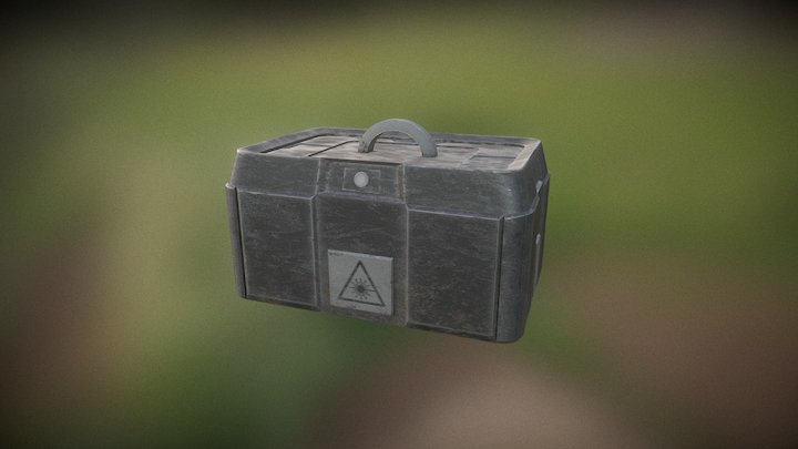 Crate 3D Model