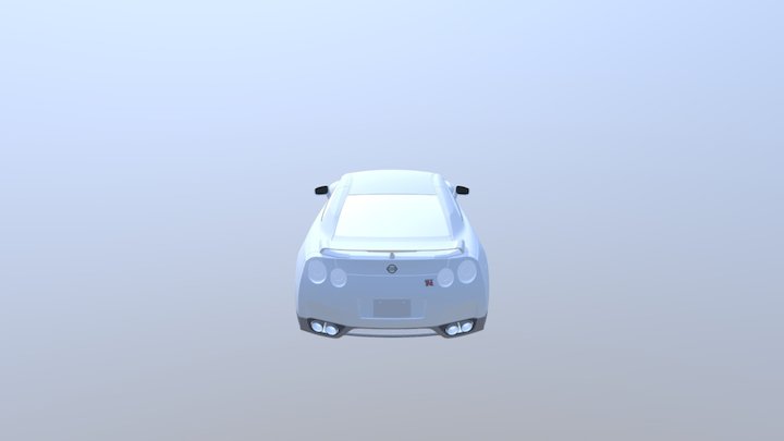 Nissan GTR 3D Model