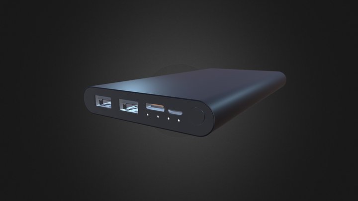 Xiaomi power bank 3 3D Model