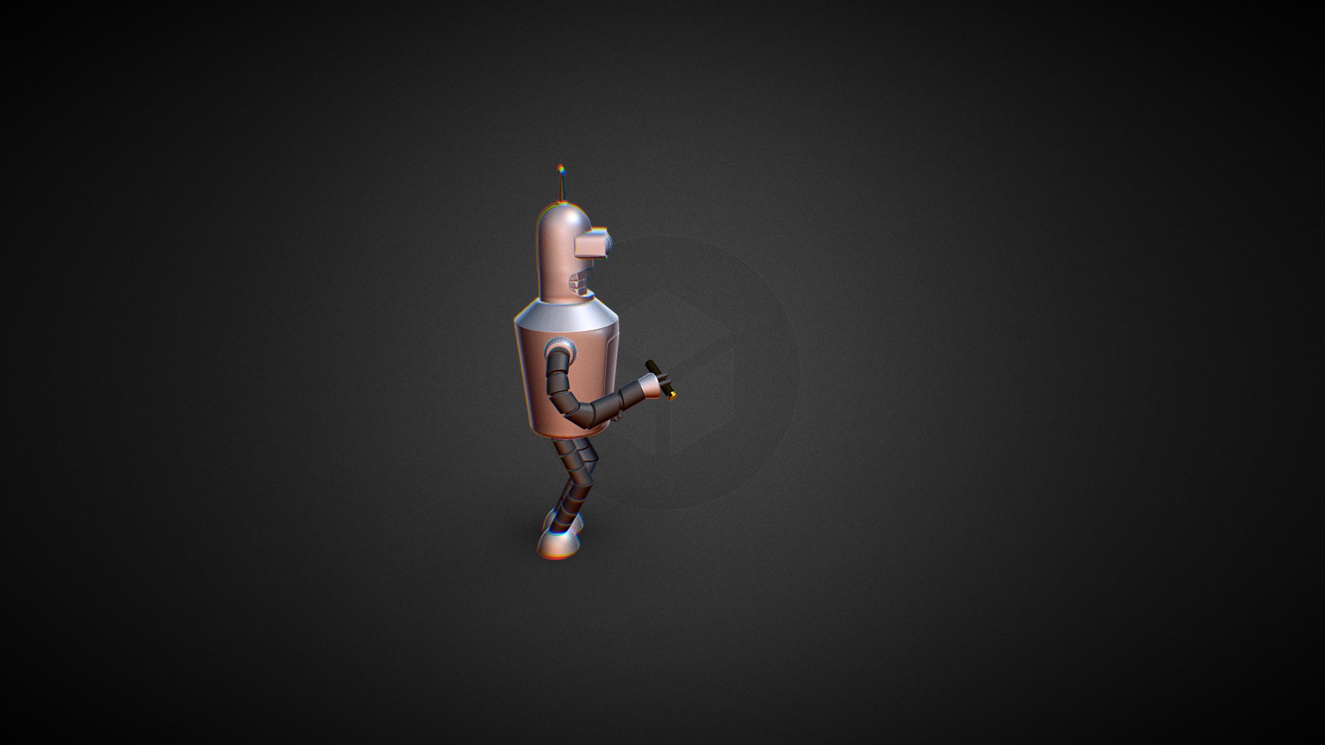 Bender - 3D model by palm350 [3534f46] - Sketchfab