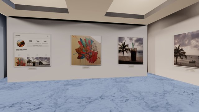 Instamuseum for @kisaraji 3D Model