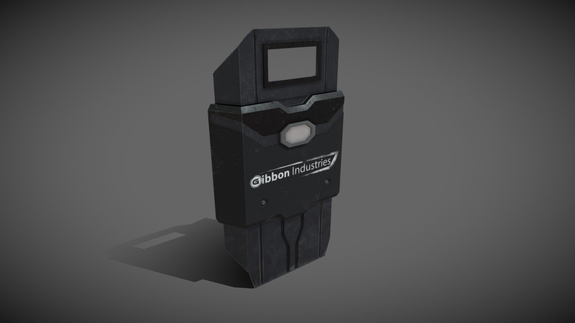 Extendable Shield 3D model by James H (TheGibbonGamer) [35375a2
