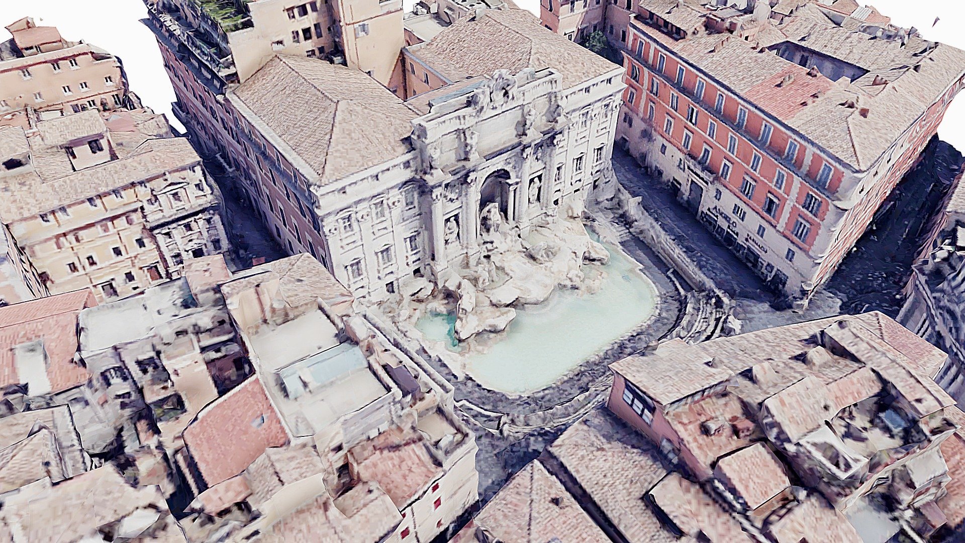 Trevi Fountain,scan,map,rome 3D model by SENSIET (asensio) [35377ec