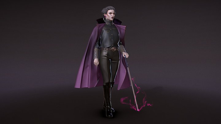 The Witch 3D Model