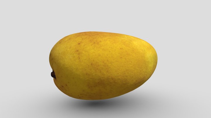 Small Mango #2 3D Model