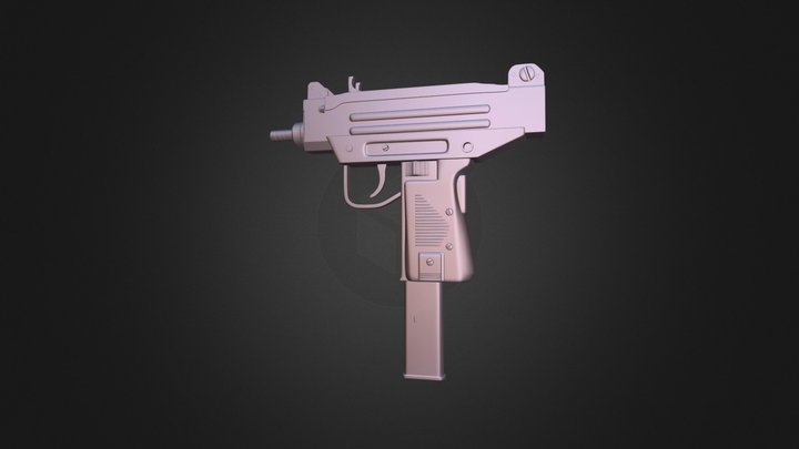 IMI Micro Uzi 3D Model