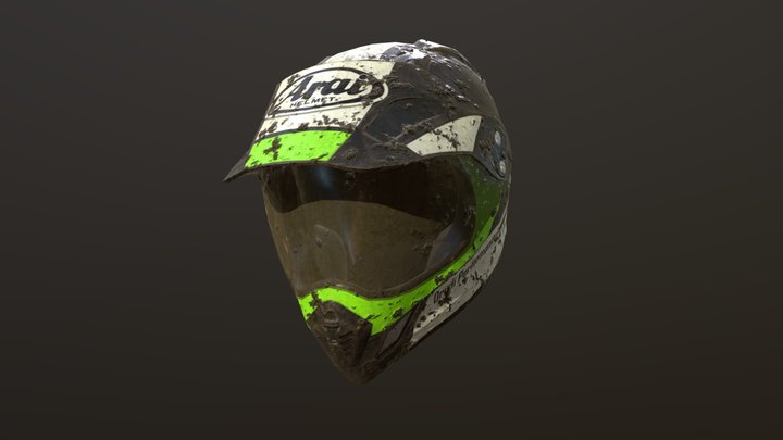 Arai Tour-X4 Helmet 3D Model