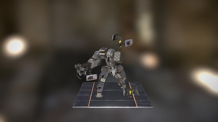 ENA-03 And The Gang 3D Model