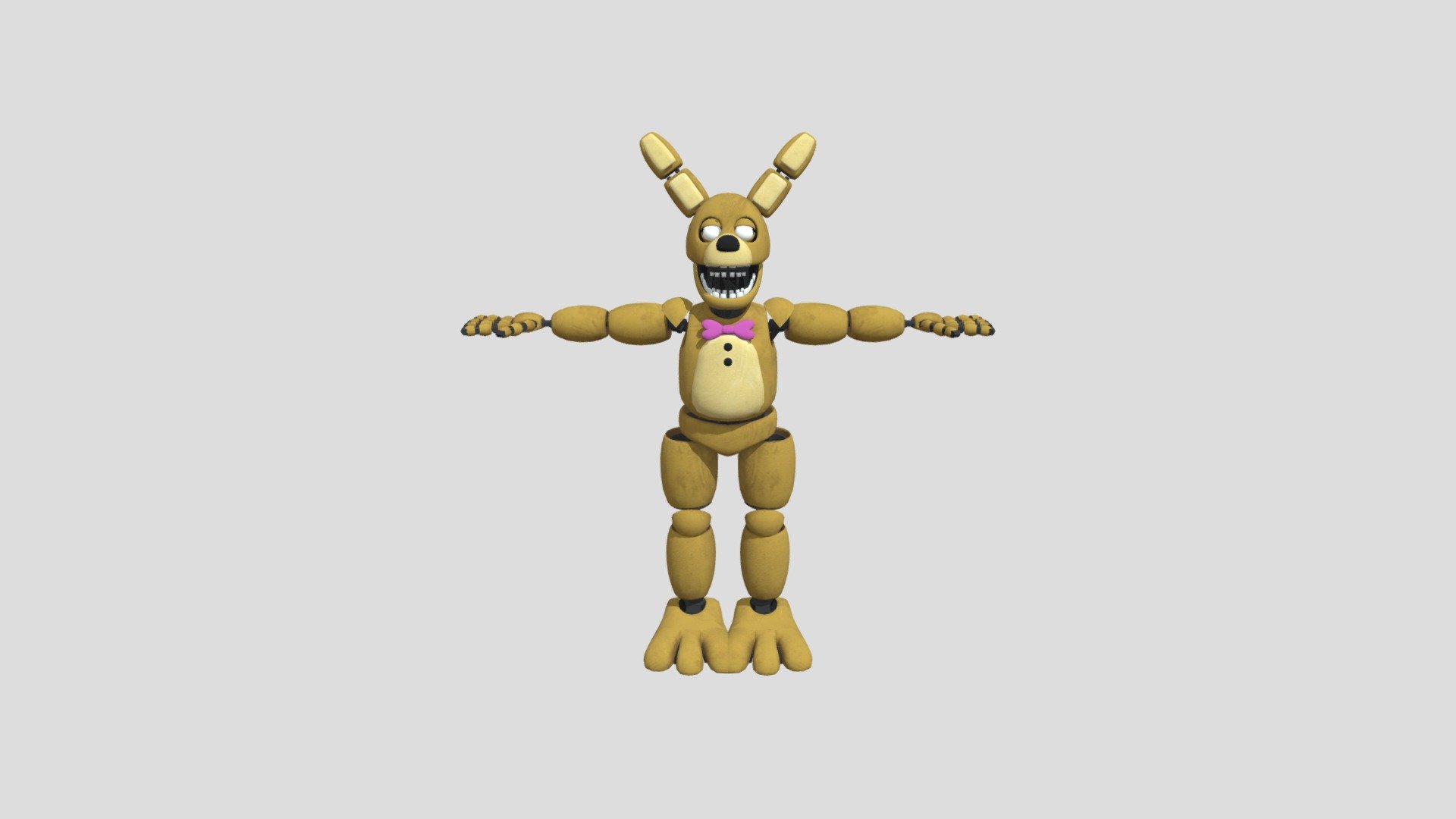 Help Wanted Spring Bonnie release - Download Free 3D model by dwall8611 ...