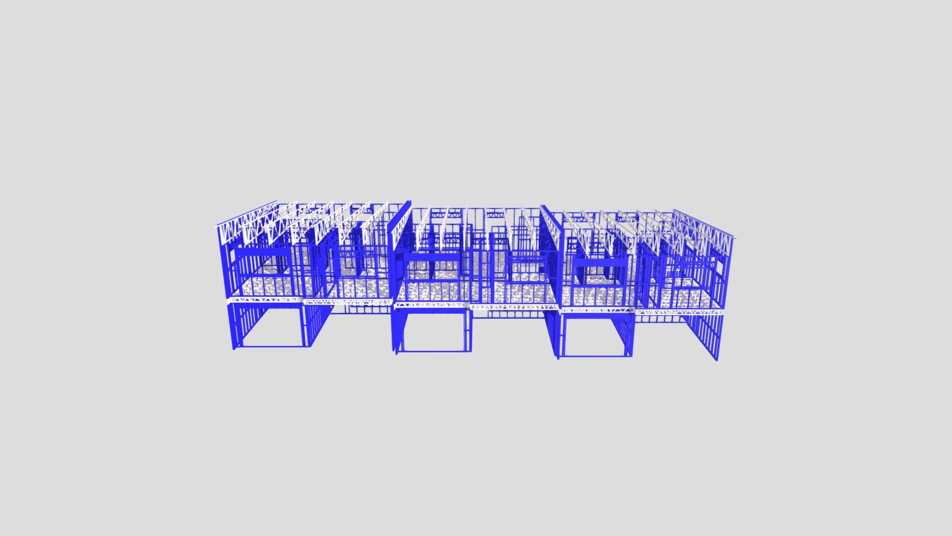 Residential Cold-Formed Steel - Block 1 — Sketchfab embed 3D viewer