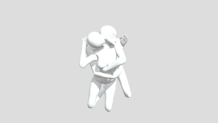 Lovers 3D Model