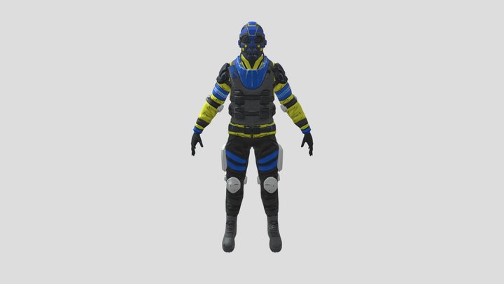Albion Officer - Dog Days 3D Model