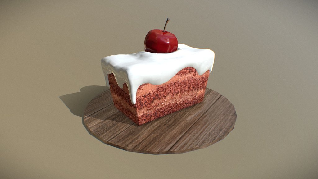 Cake with Cherry