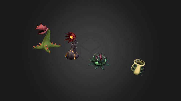 Bloodthorns 3D Model