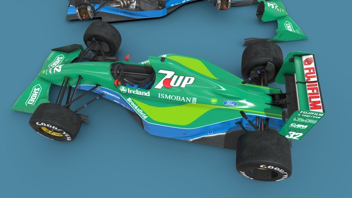 JORDAN 191 - 1991 3D Model