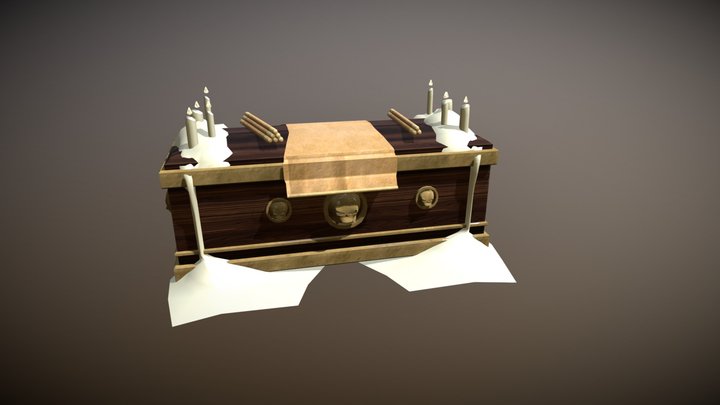 Coffin 3D Model