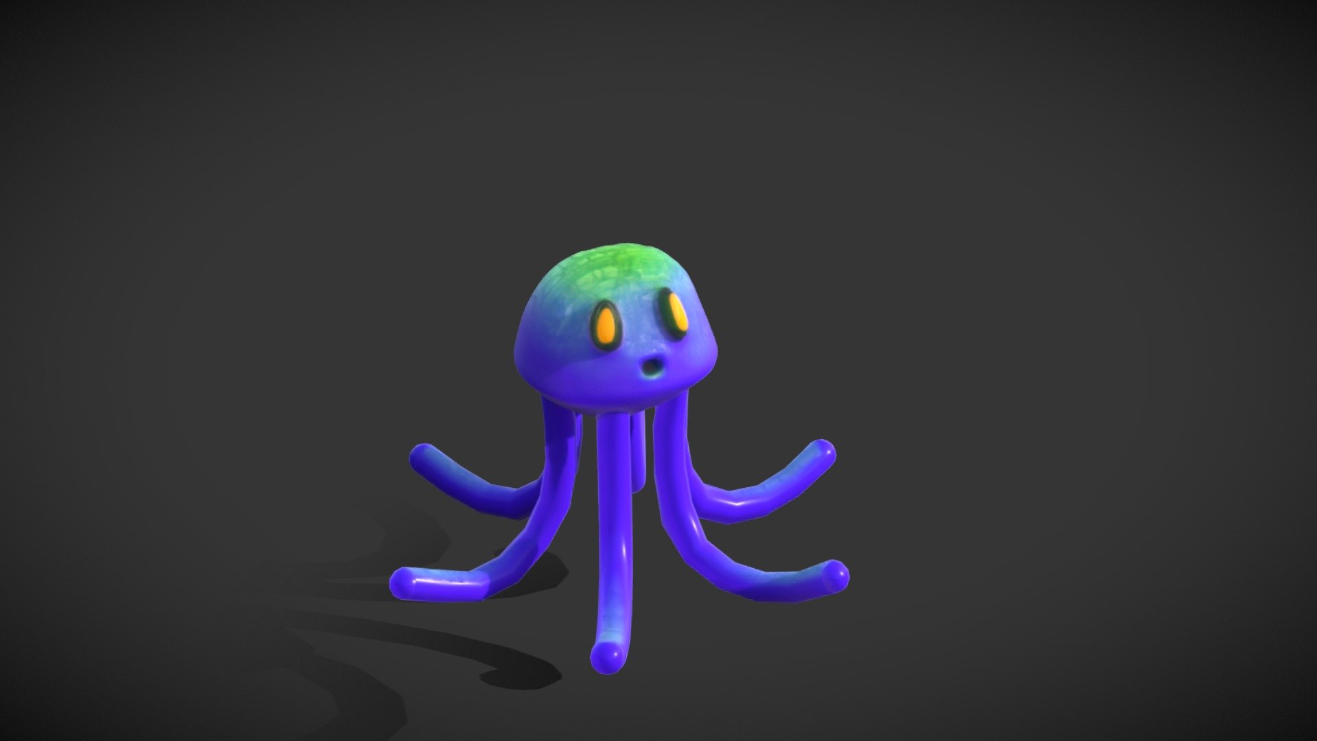 Hexopus - 3D model by Manoel [35401f5] - Sketchfab