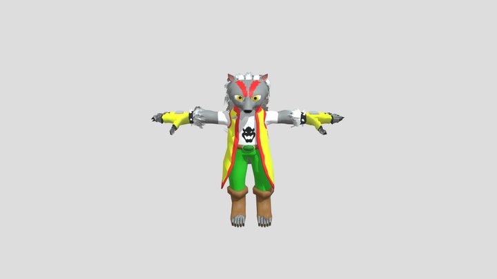 Howler 3D Model