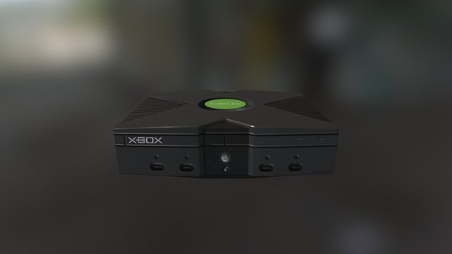 Original xBox 3D Model