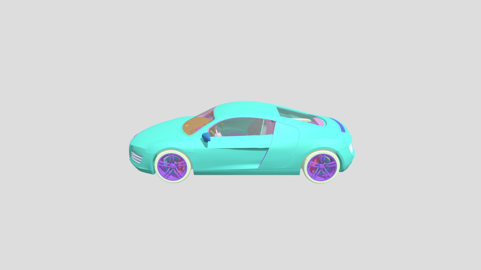 Audi R8 Model 3D