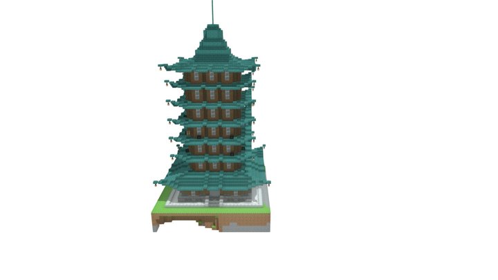Temple 3D Model