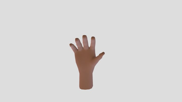 Hand_v_4_gesture1 3D Model