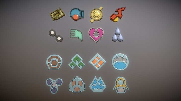 Badge 3D models - Sketchfab