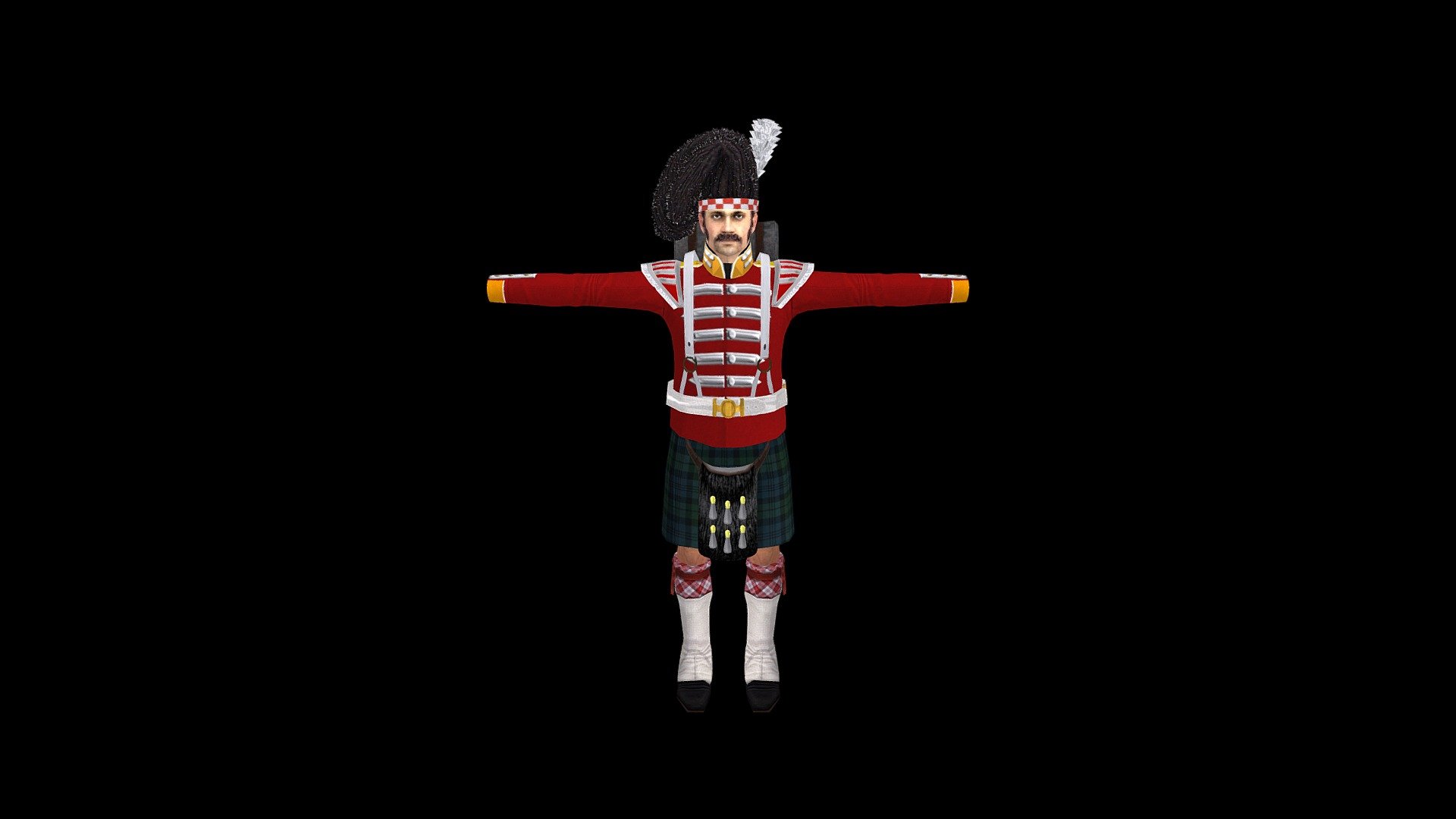 Tier 1: Sutherland Highlanders soldier