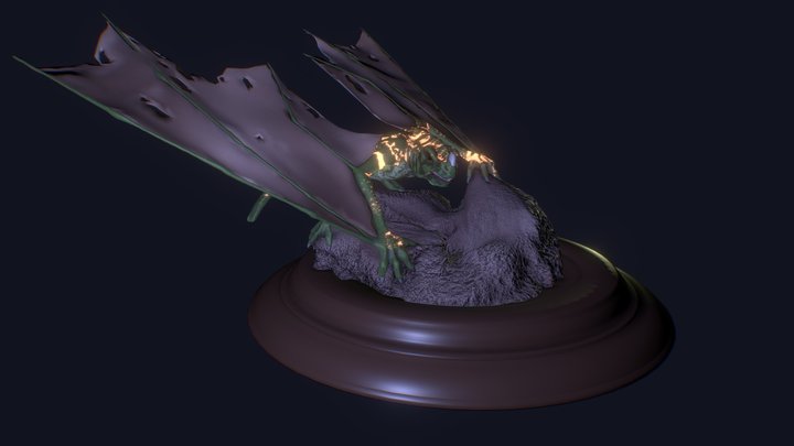 Dragon Nocturno 3D Model