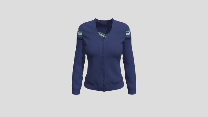 Blue_Shirt 3D Model