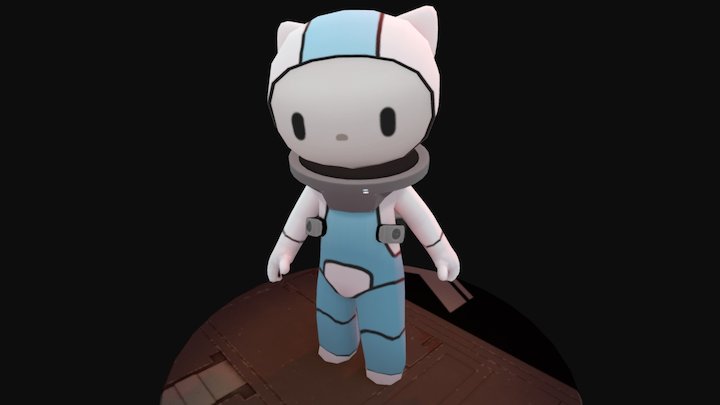 Star Kitten 3D Model