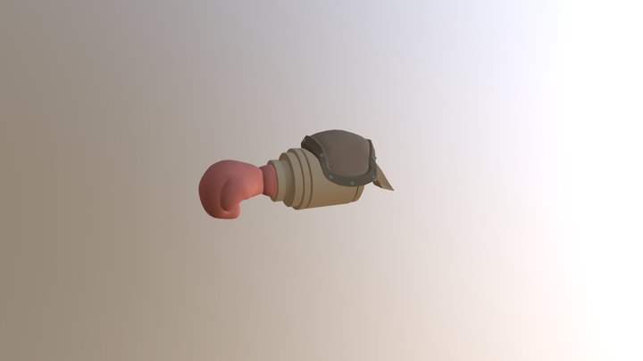 Glove Cannon 3D Model