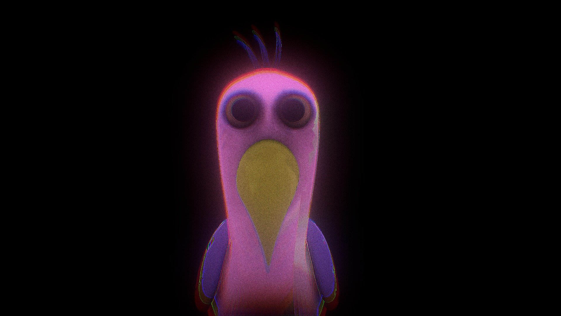 Cursed opila bird - Download Free 3D model by Nala