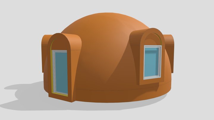 3d Dome 7m UAB "SFEROS" 3D Model
