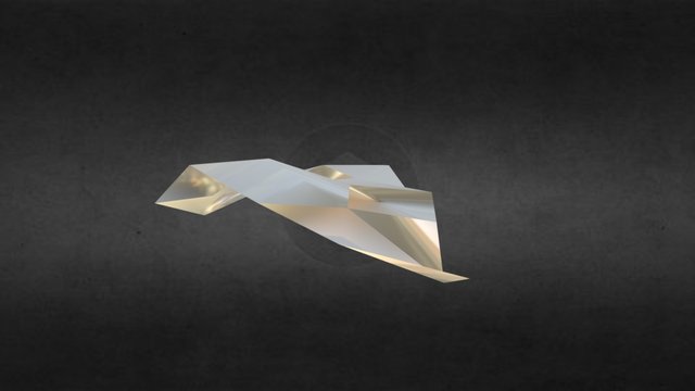 Pepakura Model-Public Space as Fractal Landscape 3D Model
