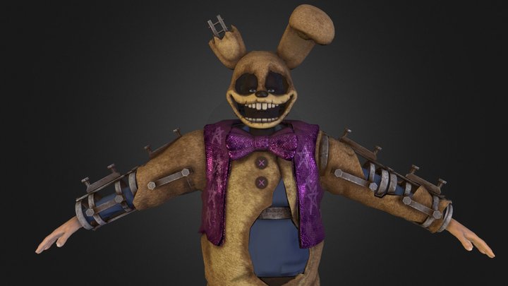 William Afton - Fan Redesign 3D Model
