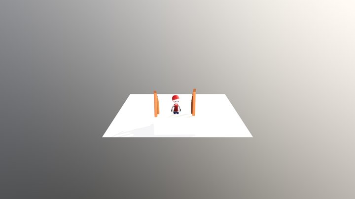 Anuj Subedi - Shanta Complete Rigged 3D Model