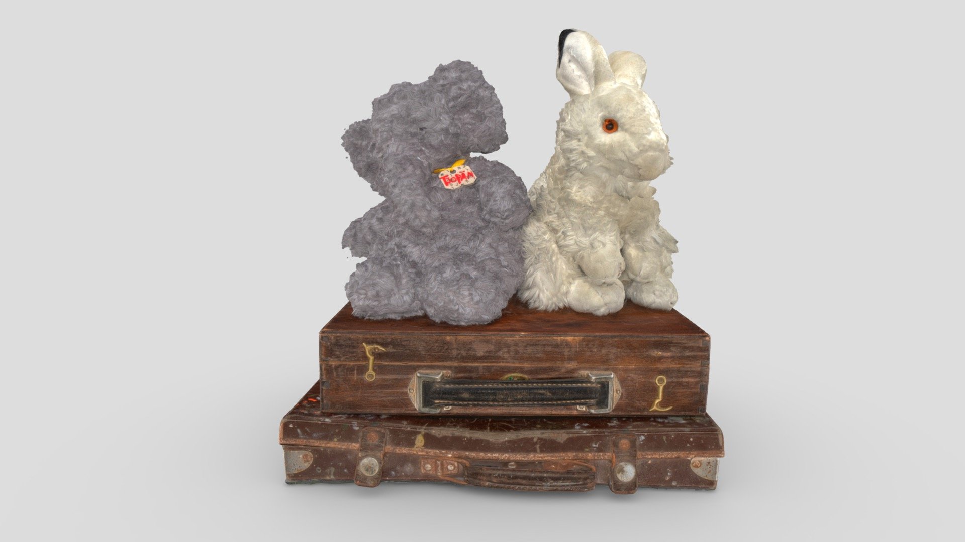 Elephant & Rabbit - NAMT - 3D model by Tellway Pictures ...
