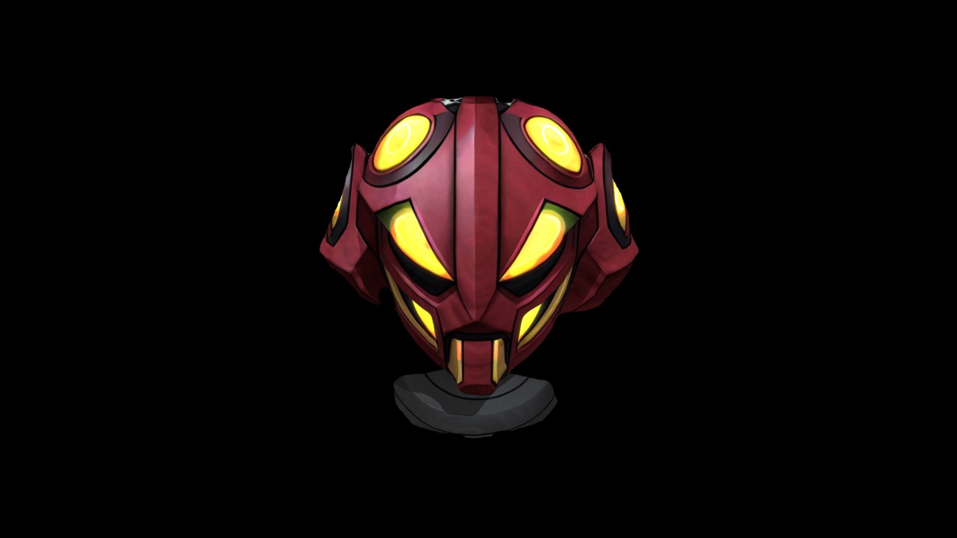 Helmet Mask Robot Cartoon 170 - Download Free 3D model by klrxyz ...