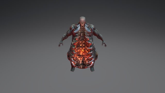 Pandemonium sin Esqueleto 3D Model