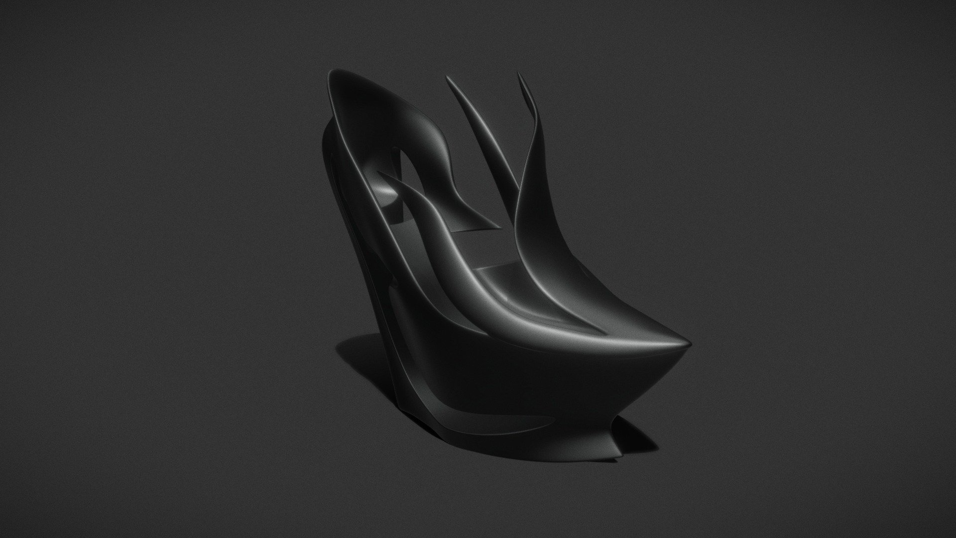 3D Printed Design Shoe by Isabelle Du
