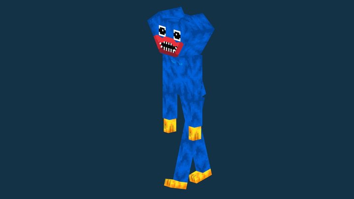 Huggy Wuggy 3D Model