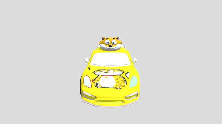 Honey jholmaal Car By Mighty Gamer 3D Model